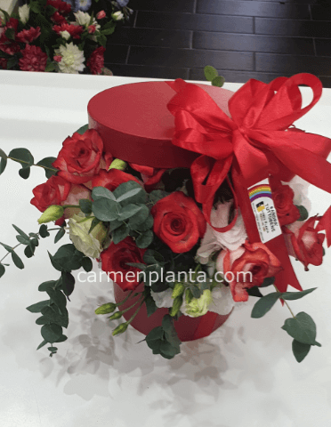 flower box red